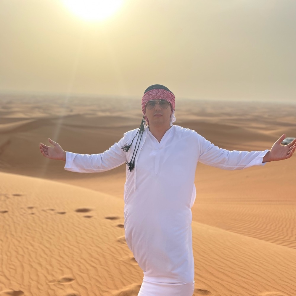 Mens Dubai Outfit / Desert Outfit View 5